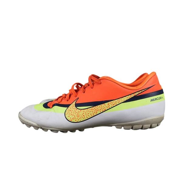 Nike Shoes Mens 7.5 Cleats Soccer Mercurial Victory IV Tf Lace Up Low Sportswear - Picture 5 of 13